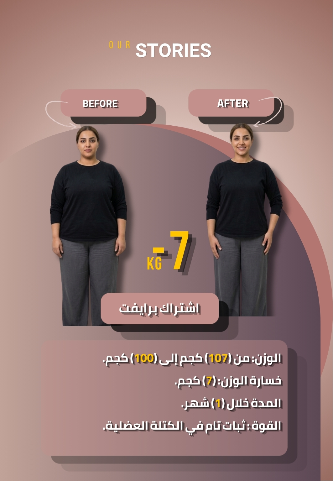 فقدان 7 كجم
